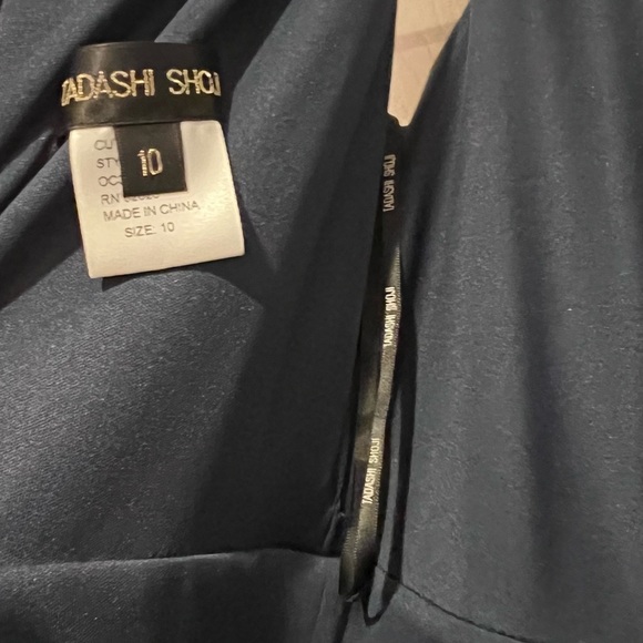 Tadashi navy dress - Picture 7 of 8